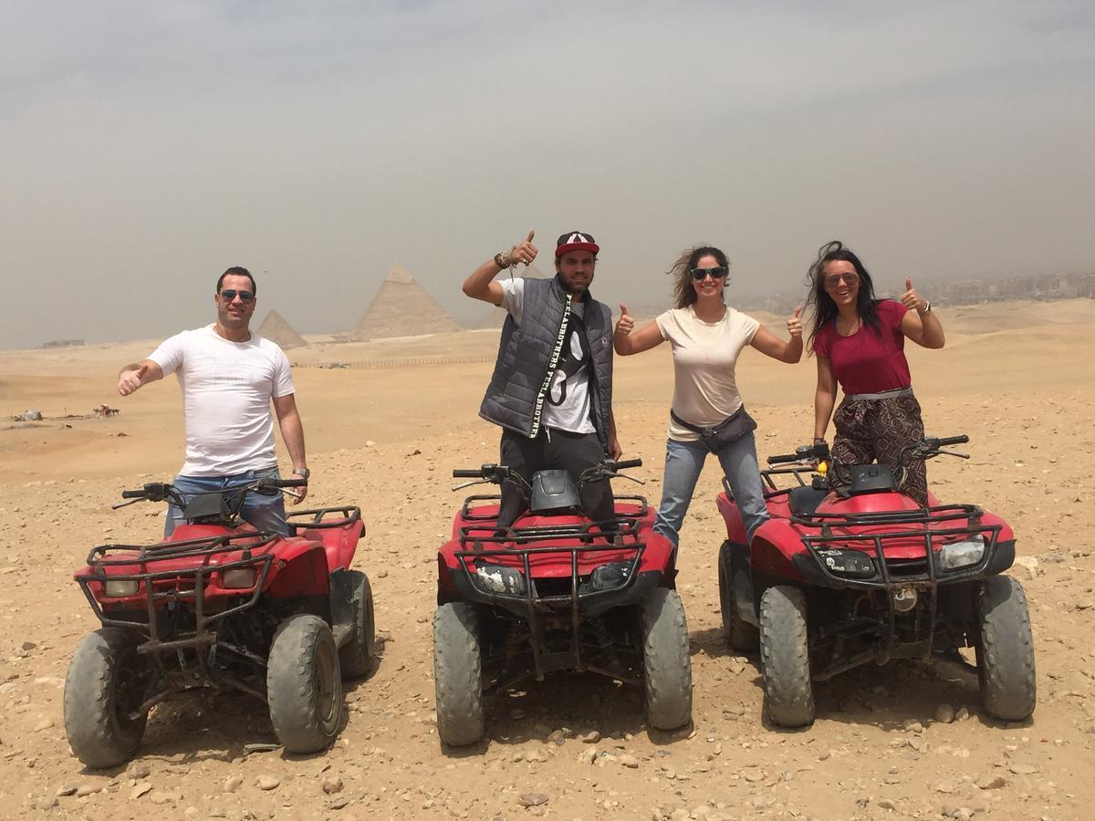 Happy Days Pyramids Inn Kafret el-Gabal Kültér fotó