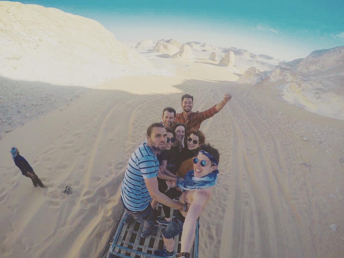 Happy Days Pyramids Inn Kafret el-Gabal Kültér fotó